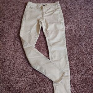 SO khaki/cream colored jeggings